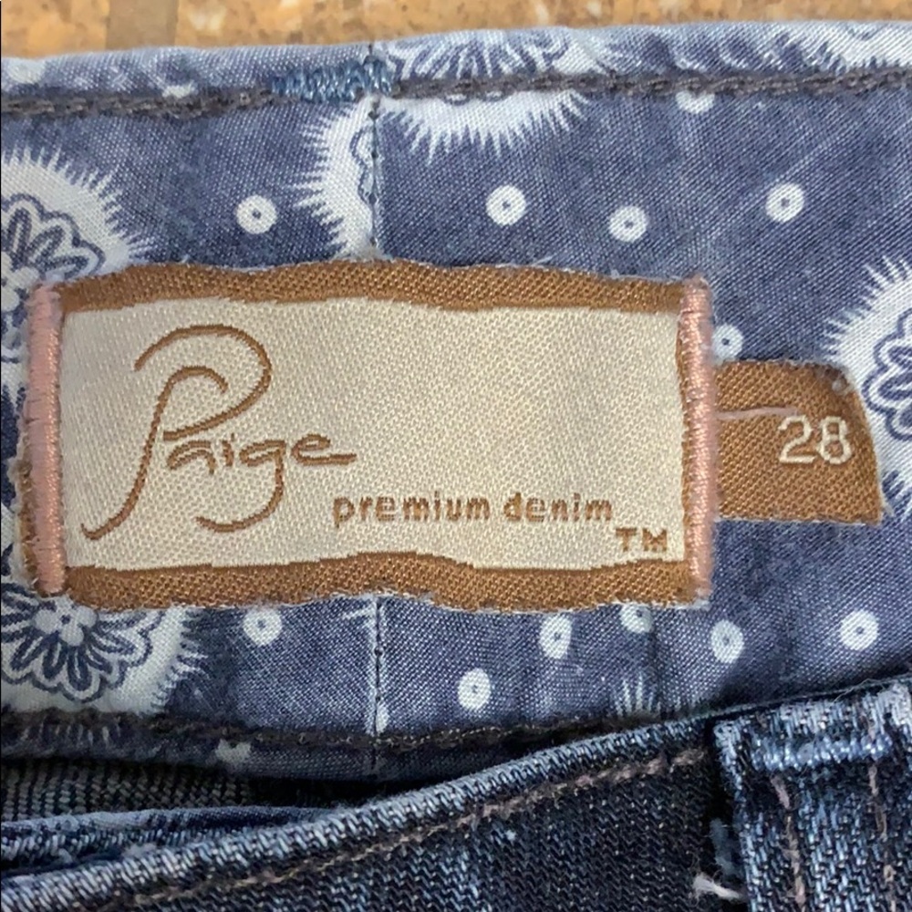Paige Hidden Hills Flare Jeans - Picture 8 of 8